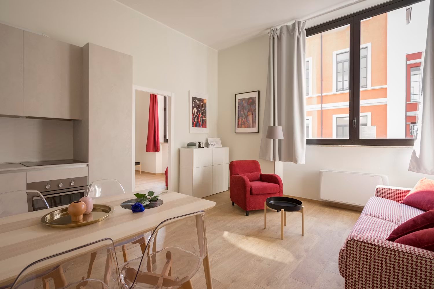 Bright, freshly cleaned New York City home interior